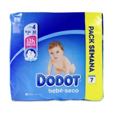 Dodot Pañal Bebe Seco T4 9-14 Kg 40 Ud