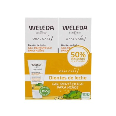 Duplo Weleda Gel Dental Niños 2x50 ML