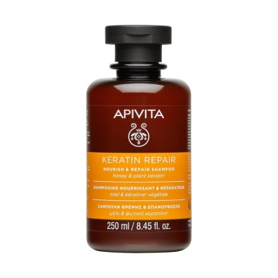 Apivita Champu Keratin Nutre Y Repara 250 ML