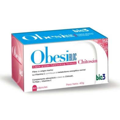 Obesibloc Chitosan 80 Capsulas