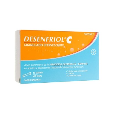 DESENFRIOL C EFERVESCENTE 10 SOBRES