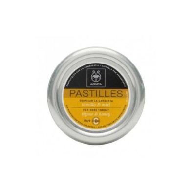 Apivita Pastillas Miel Y Tomillo 45 GR