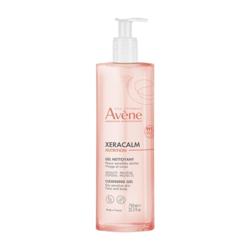 Avene Xeracalm Nutricion Gel Limpiador 750 ML