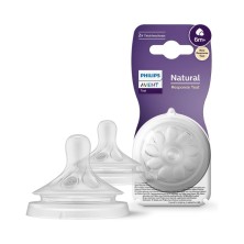 Philips Avent Natural Response Tetina Natural Liquidos Espesos + 6 Meses 2 Ud