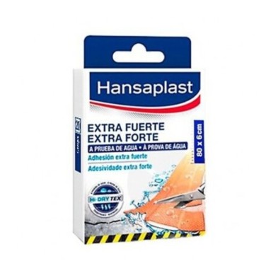 Hansaplast Extra Power Aposito Adhesivo 10 cm X 6 cm 8 Ud