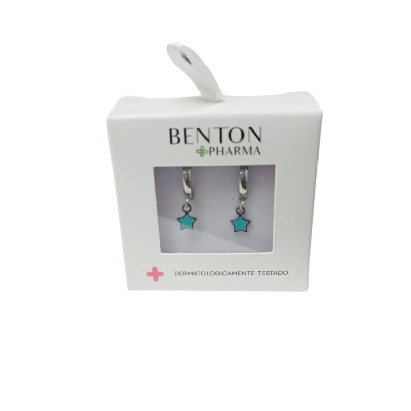 Benton Pharma Pendiente Aro Estrella Pro