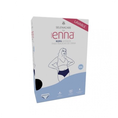 Enna Braga Perdida De Orina Cintura Alta Talla Xxl Color Negro 1 Ud