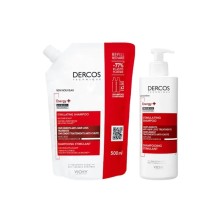 Vichy Dercos Technique Energy 400 ML + Champú Estimulante Eco-Recarga 500 ML