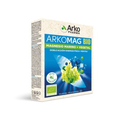 Arkomag Doble Magnesio Bio 30 Comprimidos