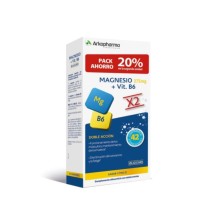 Pack Arkopharma Magnesio + Vit B6 Efervescentes  2x21 Comprimidos