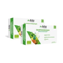 Duplo Arkofluido Quemagrasa 2x20 Ampollas