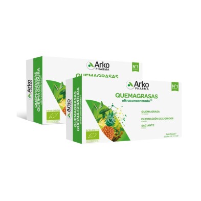 Duplo Arkofluido Quemagrasa 2x20 Ampollas