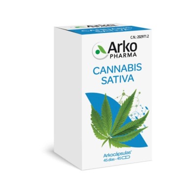 Arkocapsulas Cannabis Sativa 45 Cápsulas