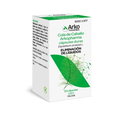Arkopharma Cola de Caballo 190 MG 42 Cápsulas