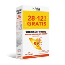 Duplo Arkovital Vitamina C + Zinc 2 X 20 Comprimidos Efervescentes