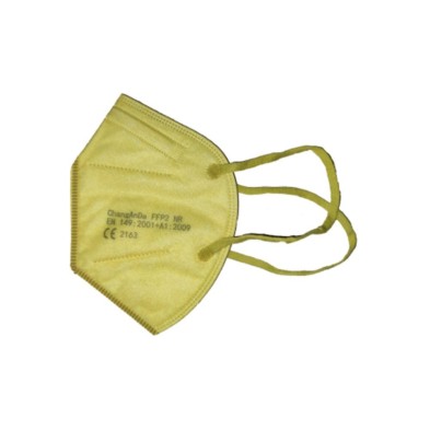 Mascarilla Ffp2 3d  Amarillo Adulto 1 Ud