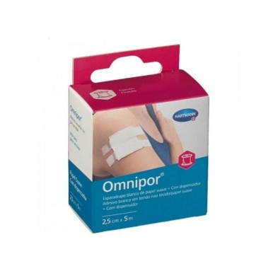 Omnipor Esparadrapo Papel 5 M X 2,5 CM