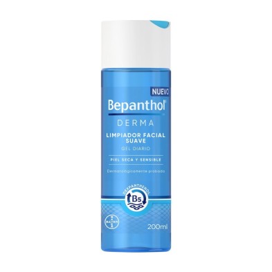 Bepanthol Gel Limpiador Facial Suave Diario 200 ML