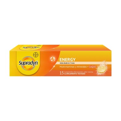 Supradyn Energy COQ10 15 Comprimidos Efervescentes