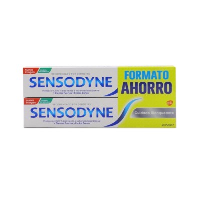 DUPLO SENSODYNE CUIDADO BLANQUEANTE 2X75 ML
