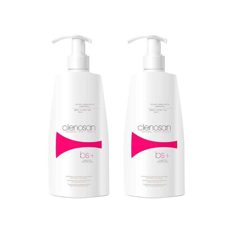 Pack Clenosan Leche Hidratante 2x500 ML