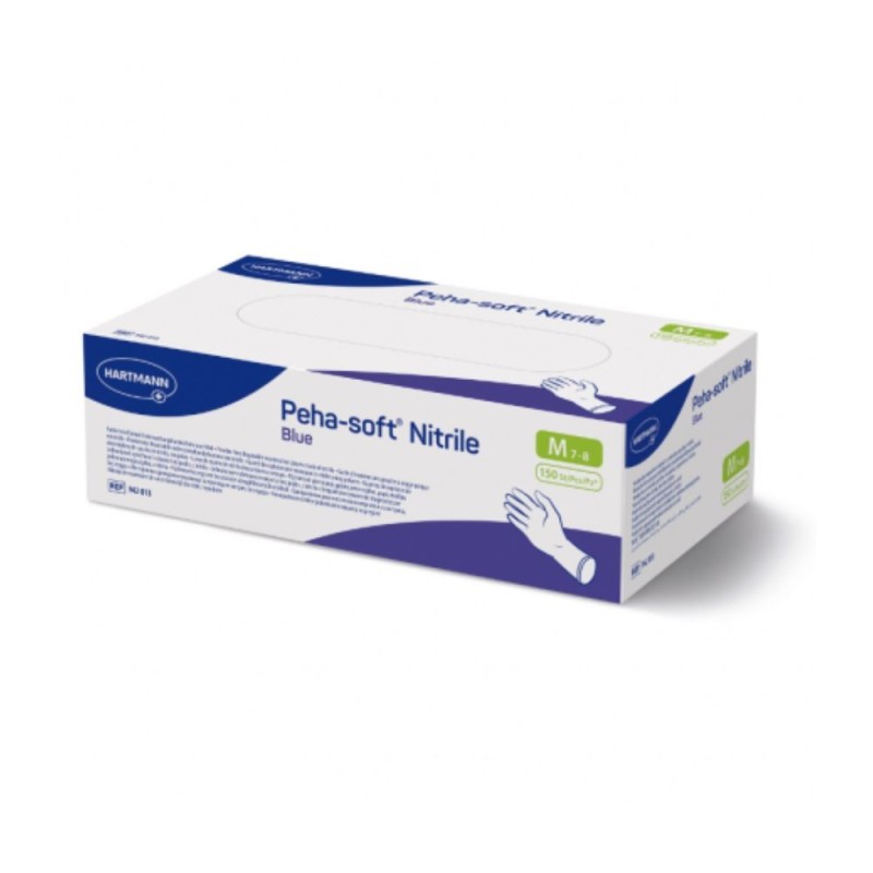 Hartmann Guantes de Nitrilo Desechables 100 Unidades Talla M