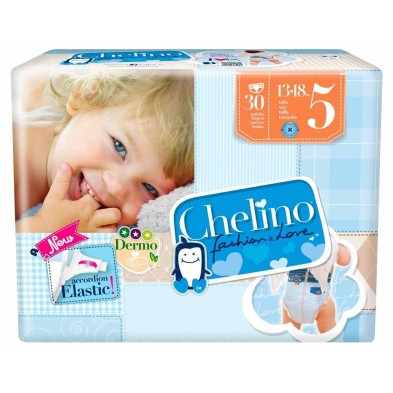 CHELINO PAÑAL INFANTIL T5 13-18 KG 30 U