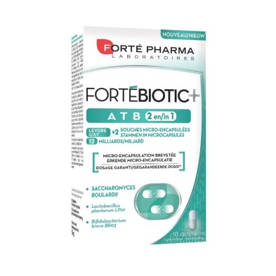 Fortebiotic+ Atb 10 Capsulas