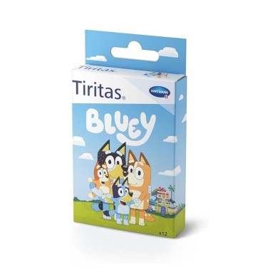 Bluey Tiritas Aposito Adhesivo 3 Tamaños 12 Ud