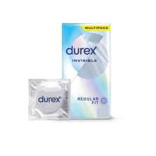 Durex Invisible Extra Sensitivo Extrafino 12 U.