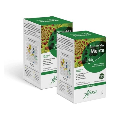 Duplo Aboca Natural Mix Advance Mente 2 x 50 Cápsulas