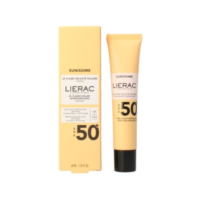 LIERAC SUNISSIME FLUIDO PROTECTOR ENERGIZANTE ROSTRO FP50+