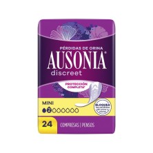 Ausonia Discreet Mini 24 Unidades
