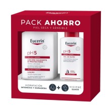 Pack Eucerin Piel Seca 1 L + Gel De Baño 200 ML