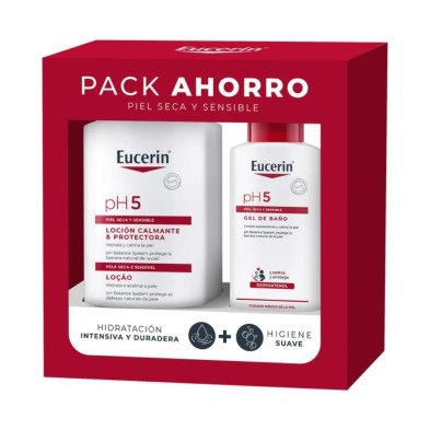Pack Eucerin Piel Seca 1 L + Gel De Baño 200 ML