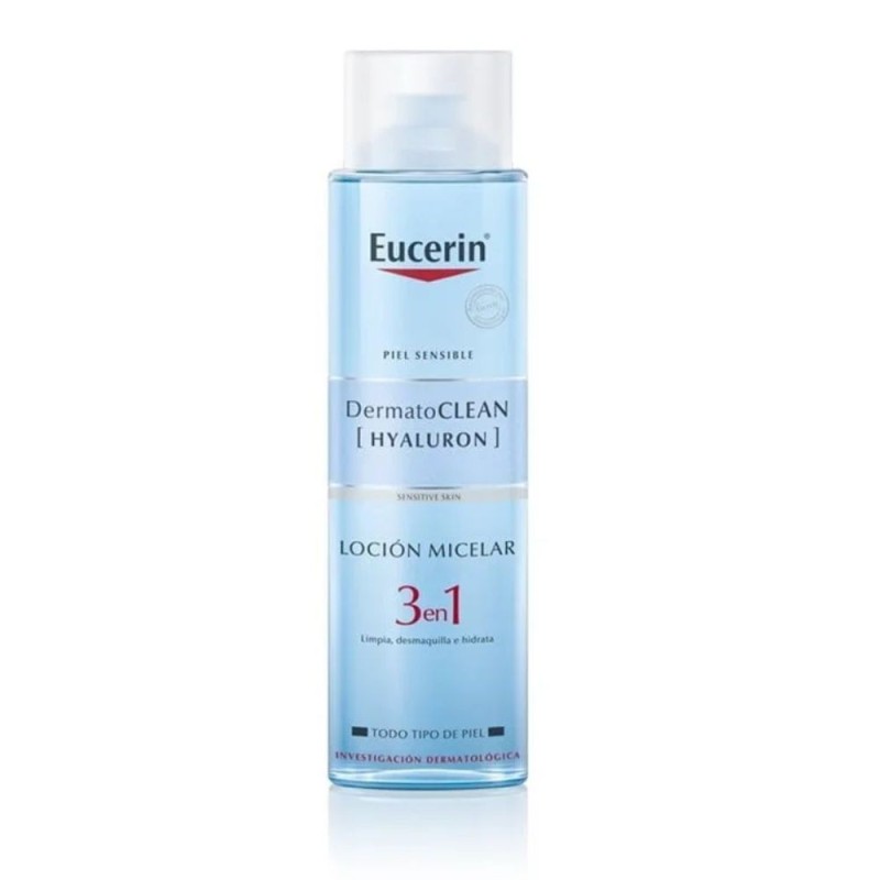 Eucerin Dermatoclean 3 en 1 Sol Micelar Limpiador 400 ML