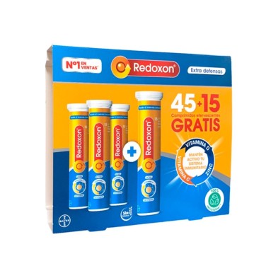 Pack Redoxon Extra Defensas 45+15 Comprimidos Gratis