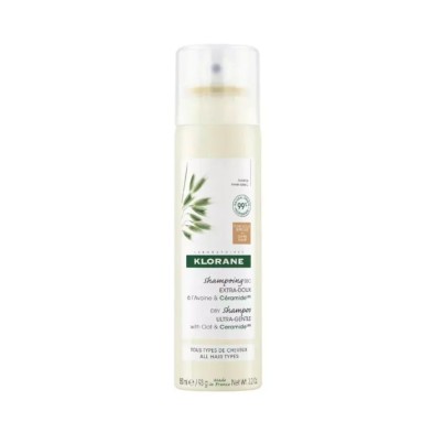 Klorane Champu Seco A La Leche De Avena Cabello Castaño 150 ML