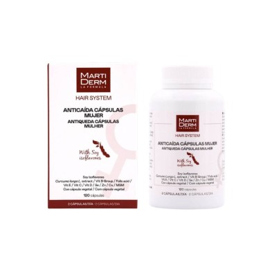 Martiderm Anticaida Capsulas Mujer 120 Capsulas