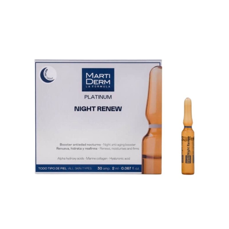 Martiderm Night Renex 10 Ampollas