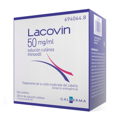 LACOVIN 50 MG/ML SOLUCIÓN CUTÁNEA 4X60 ML