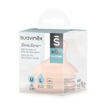 Suavinex Tetina Silicona Anticolico +6 M Flujo L 1 Ud