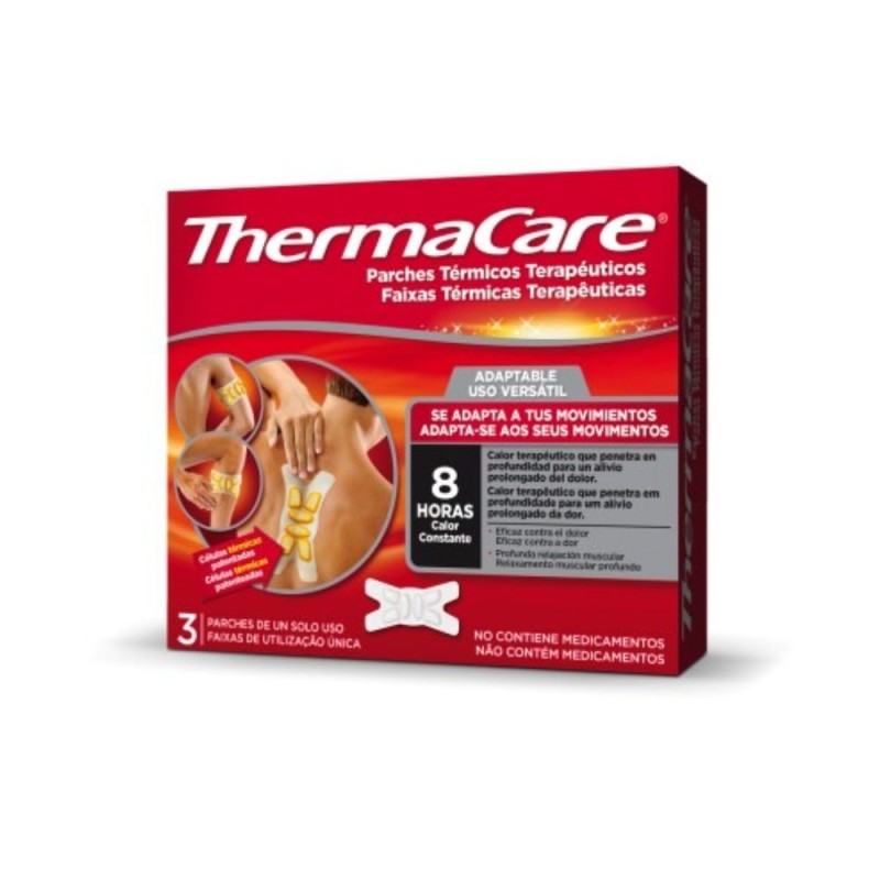 Thermacare Parches Termicos Adaptables 3 Ud