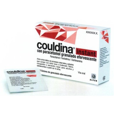 COULDINA INSTANT CON PARACETAMOL 20 SOBRES