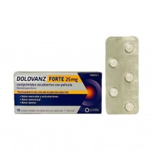 Dolovanz Forte 25 Mg 15 Comprimidos