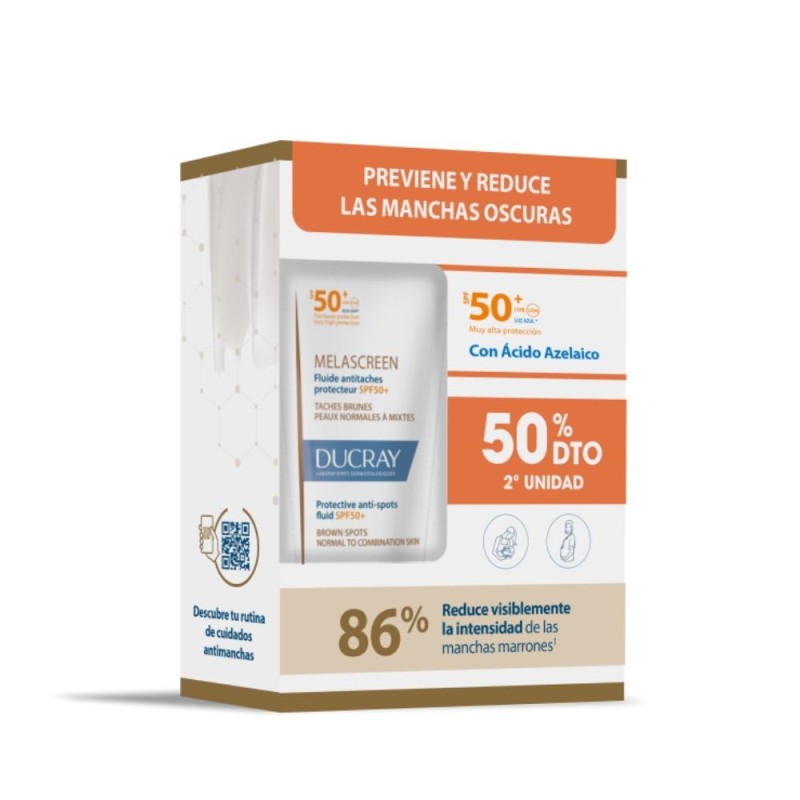 Ducray Marrones Pack Duo Melascreen Fluido Protector Sp50+ 2X50 Ml