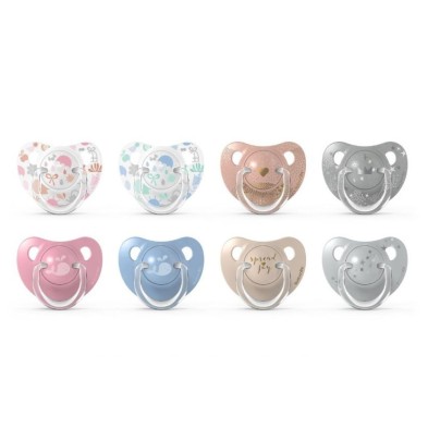 Suavinex Chupete Silicona Anatomico Clásico 6-18m 2 Ud