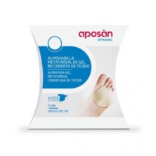 Aposan Dynamic Almohadilla Metatarsal Gel Recubierta Tejido Talla S 2 Ud