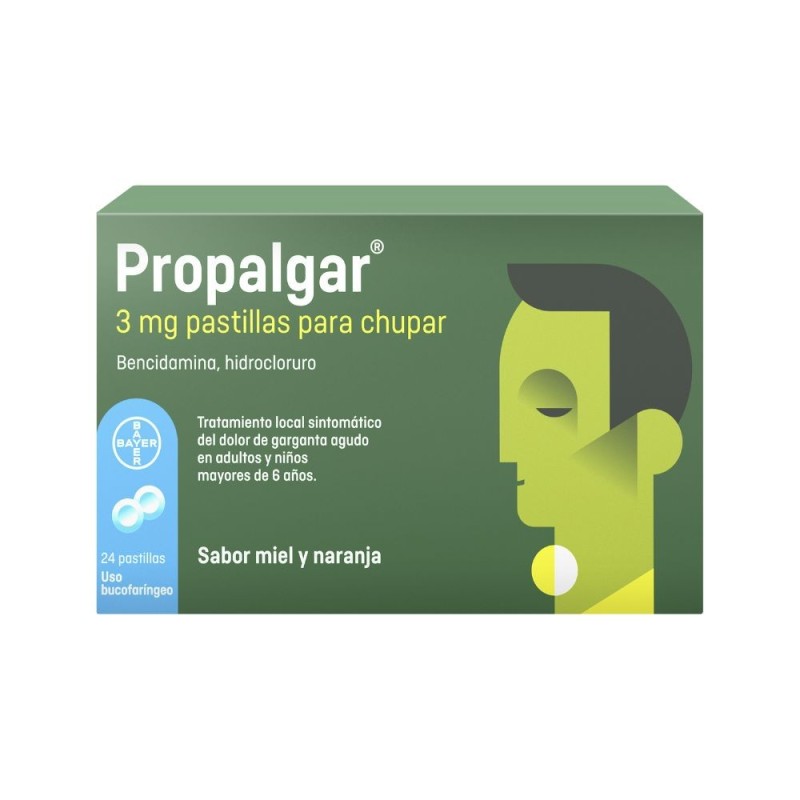 Propalgar 3 MG 24 Pastillas para Chupar