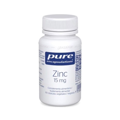 Pure Encapsulations Zinc 15mg 60 Capsulas
